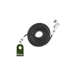 Bradas 2333 kit de jardin flexible avec raccord rapide et raccord de robinet 3 / 4'' 4 pistolet twist ...