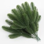 Branches de pin artificielles, 10 pièces, décoration de noël, baies de houx, branches de baies rouges ... Branches de pin artificielles, 10 pièces, décoration de noël, baies de houx, branches de baies rouges ...