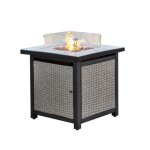 Bras�ro de jardin a gaz chauffage ext�rieur oxyde de magn�sium ecran housse de protection roches de lave ...