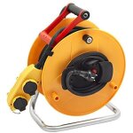 Brennenstuhl 1233221 enrouleur lectrique standard bt pro 38, 5m + 1, 5m de cble h07rn - f 3g2, 5 avec ...
