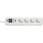 Brennenstuhl bloc multiprise parasurtenseur eco - line socle 4 prises 1, 4m 13500a Brennenstuhl bloc multiprise parasurtenseur eco - line socle 4 prises 1, 4m 13500a
