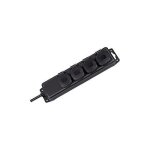 Brennenstuhl bloc multiprise socle 4 prises ip44 avec volets 2m