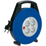 Brennenstuhl cassette multiprises vario line 10 m, noir / bleu / gris clair