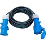Brennenstuhl cordon prolongateur cee 230v ip44 10m h07rn - f 3g1, 5 cee 230v / 16a fiche et prolongateur ...