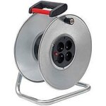 Brennenstuhl enrouleur 4 prises silver tambour vide