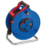 Brennenstuhl enrouleur de cable industriel 1208590007 50 m 3 prises electriques