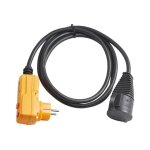 Brennenstuhl h07rn - f 3g1, 5 - adaptateur secteur - 2 m - noir Brennenstuhl h07rn - f 3g1, 5 - adaptateur secteur - 2 m - noir