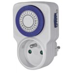 Brennenstuhl minuterie journaliere m�canique mmz 20a blanche