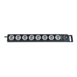 Brennenstuhl super - solid line - protection contre les surtensions - connecteurs de sortie : 8 - noir, ...