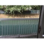 Brise vue 1, 5 m x 10 m, 90 gr / m2, vert - prbv9015x10v - ribiland
