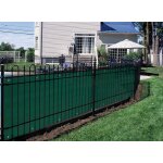 Brise vue pour balcon 500 x h. 90 cm vert for�t