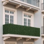 Brise - vue pour balcon hwc - o92, brise - vue, pare - vent, revêtement pour balcon, terrasse, clôture, ... Brise - vue pour balcon hwc - o92, brise - vue, pare - vent, revêtement pour balcon, terrasse, clôture, ...