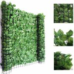 Brise - vue de balcon t811, brise - vue de haie en h�tre pour cl�ture de patio 500x100cm brillant