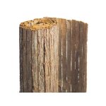 Brise vue en ecorces de pin naturel - 2 rouleaux de 1 x 5 m - jardideco