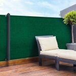 Brise vue renforc� 1, 5 x 10 m vert 90 gr / m classique