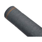Brise vue en toile tissée gris anthracite 10 m x h. 1, 80 m - jardideco Brise vue en toile tissée gris anthracite 10 m x h. 1, 80 m - jardideco