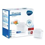 Brita maxtra 1025126lot de 12filtres plus pour carafe filtrante, plastique, blanc, 5. 7x 10x 7. 8cm Brita maxtra 1025126lot de 12filtres plus pour carafe filtrante, plastique, blanc, 5. 7x 10x 7. 8cm