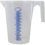 Broc verseur transpar. gradue 1l