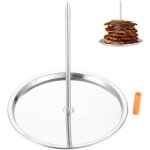 Brochette a brochettes verticales pour barbecue, brochette a viande amovible en acier inoxydable avec ... Brochette a brochettes verticales pour barbecue, brochette a viande amovible en acier inoxydable avec ...