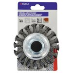 Brosse circulaire meuleuse pour m�tal tivoly, diam. 95 mm