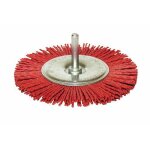 Brosse circulaire nylon - tige 6 mm - diam�tre 75 mm bricozor