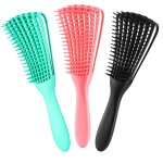 Brosses d�m�lantes pour cheveux afro - am�ricains / africains de type 3a a 4c, boucl�s, courts, ondul�s, ...