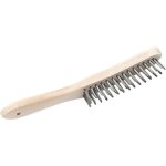 Brosse m�tallique � 3 rangs standards lorch