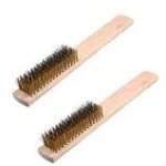 Brosse m�tallique laiton x 2