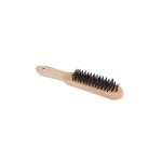 Brosse m�tallique laitonn�e - 6 rangs