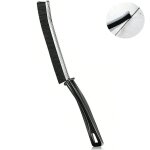 Brosse de nettoyage multifonctionnelle pour crevasses �troites le noir