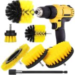 Brosse nettoyage perceuse 6pcs, brosse pour perceuse voiture, brosse pour perceuse brosse nettoyage, ...