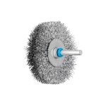 Brosse plate rbu 7015 / 6 inox 030 d. 70 mm 6 mm �paisseur de fil 03 mm va 15 mm