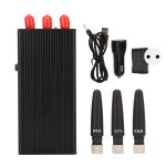 Brouilleur de signal gps 3 voies gps 2g dispositif de protection de signal anti - suivi portable ac110 ...