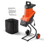 Broyeur vgtaux lectrique 2500w avec sac 50l pour branches jusqu 45mm idal pour un compostage rapide ...