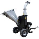 Broyeur de v�g�taux herbes et feuillages pro tractable thermique essence 15cv 420cc 120mm avec d�marrage ...