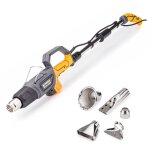 Brûleur électrique pistolet désherbeur 2000w jusqu'à 650 + 5 embouts Brûleur électrique pistolet désherbeur 2000w jusqu'à 650 + 5 embouts