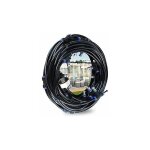 Brumisateur d'extrieur ct, 10 m, avec 9 buses, 1 buse de rechange et 1 coupe - tube pour patio, jardin, ...