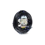 Brumisateur d'ext�rieur, syst�me de brumisation, brumisateur de terrasse de 10 m avec 9 buses de brumisation ...