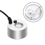 Brumisateur ultrasonique en métal 24 v pour etang, aquarium, jardin, halloween, prise européenne (argent) ... Brumisateur ultrasonique en métal 24 v pour etang, aquarium, jardin, halloween, prise européenne (argent) ...