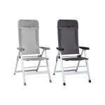 Brunner - chaise gray skye - d�bit maximum: 120 kg - mesures: 46, 5 x 42 x h48 / 124 cm