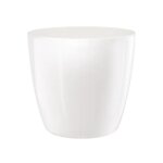 Vase - elho - brussels diamond rond - blanc - 15. 9x14. 6cm - id�al pour mini - plantes