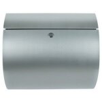 Burg - w?chter boîte aux lettres toscana 3856ni acier inoxydable argenté Burg - w?chter boîte aux lettres toscana 3856ni acier inoxydable argenté