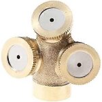 Buse brumisateur en laiton 1 / 4  g (12, 5 mm) avec filetage femelle, buses brumisatrices d'arrosage, ...