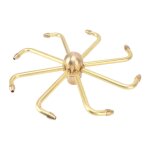 Buses de fontaine a 8 trous, t�te de pulv�risation d'eau rotative en laiton pour etang a poissons de ...