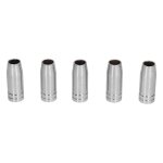 Buse de pistolet de soudage en laiton, 5 pièces, tasse de bouclier conique pour consommables de torche ... Buse de pistolet de soudage en laiton, 5 pièces, tasse de bouclier conique pour consommables de torche ...