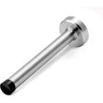 Butees de porte, 15 cm de long, fixation murale, butee de porte robuste en acier inoxydable brosse noir ... Butees de porte, 15 cm de long, fixation murale, butee de porte robuste en acier inoxydable brosse noir ...