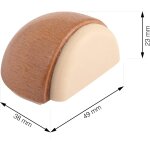 Butée de porte adhésive en bois ¿ 2 pièces ¿ stop porte sol ¿ bloc porte sol ¿ a coller ¿ effet ... Butée de porte adhésive en bois ¿ 2 pièces ¿ stop porte sol ¿ bloc porte sol ¿ a coller ¿ effet ...