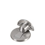 But�e de porte magn�tique invisible en acier inoxydable 304 avec adh�sif 3m et vis argent