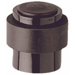 But�e de porte en nylon - arcolo 3737c noir vachette