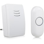 Byron dby - 21132 kit de sonnette de porte blanc